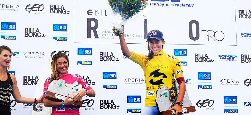 Sally Fitzgibbons é a nova rainha do Rio